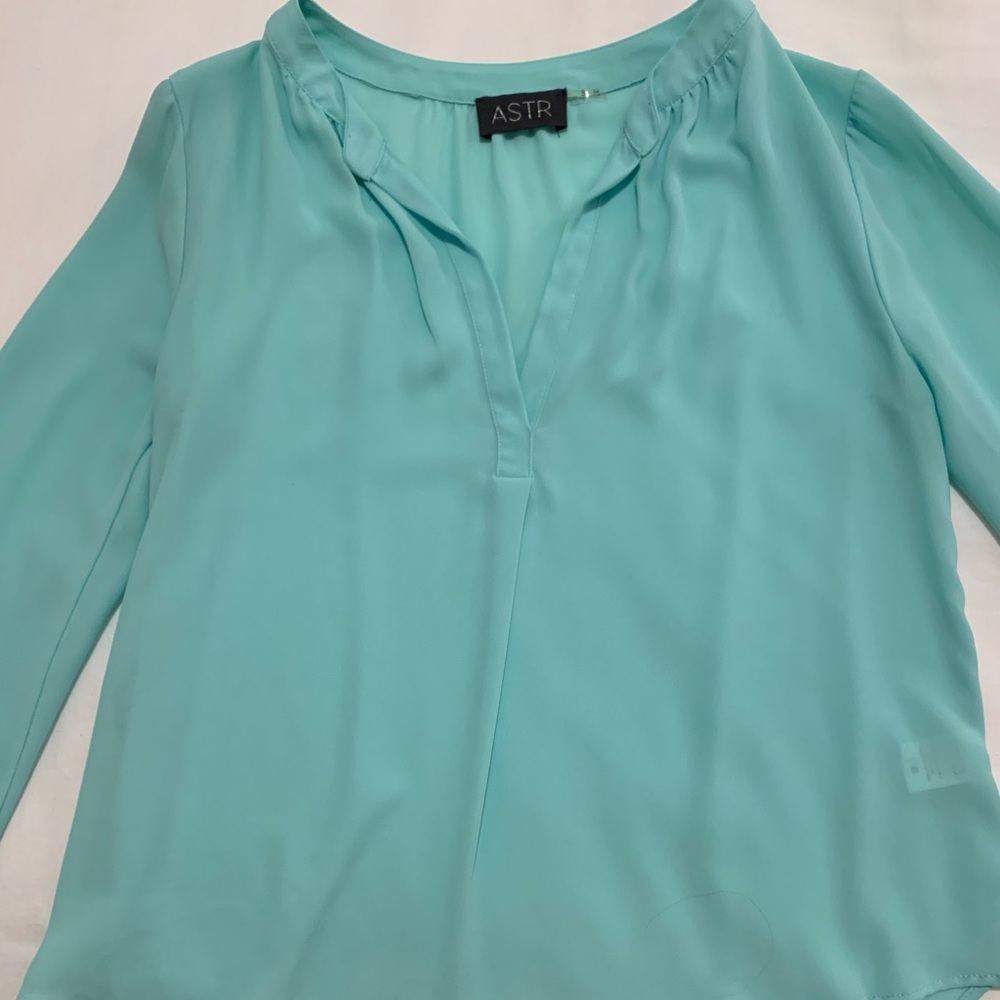Astr long sleeve blouse